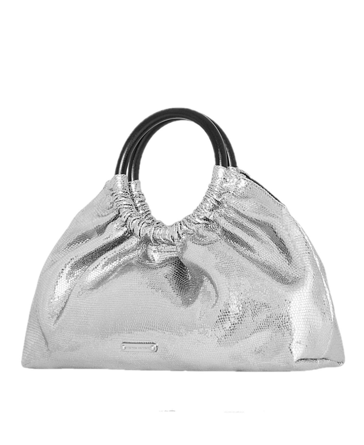 Rebecca Minkoff Madeleine Mini Bag In Silver