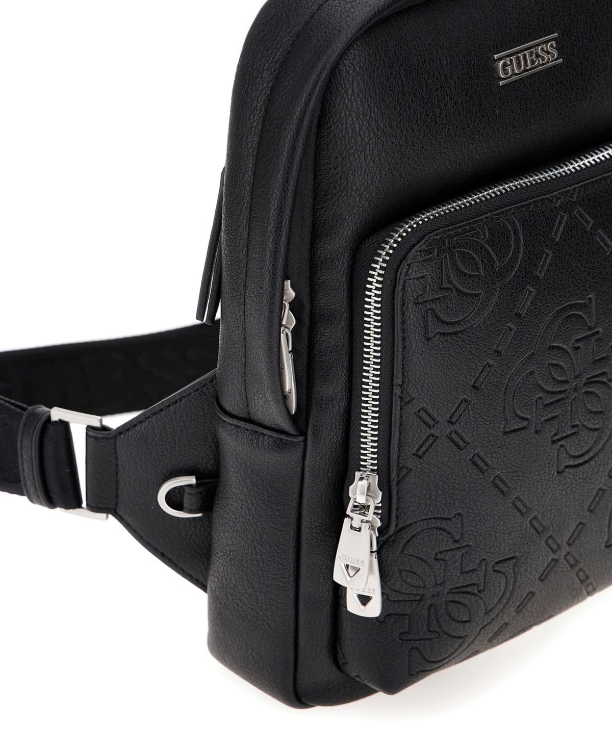 Guess Men's Boston Medium Crossover Bag In Black
