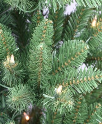 Puleo Pre-Lit Carson Pine Artificial Christmas Tree with 150 Lights, 6'