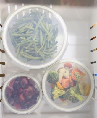 5-Piece Glass Food Storage Bowl Set