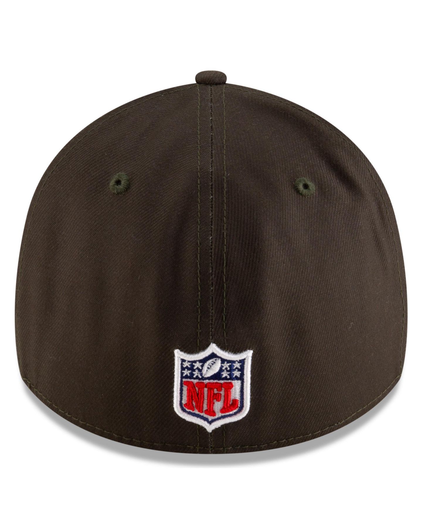 Мужская кепка New Era Dark Green New York Jets 2025 NFL Rivalries Sideline 39THIRTY Flex Hat — фото 4
