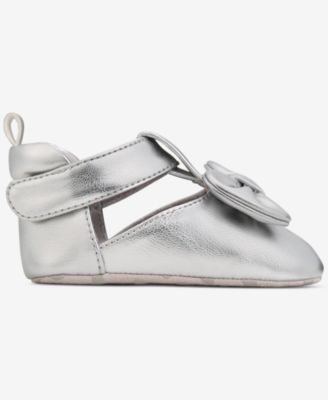 Baby Girls Metallic Bow Shoes, Macy's Exclusive