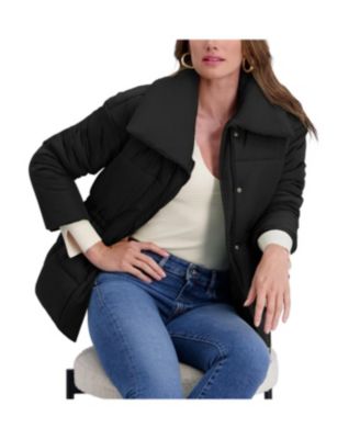 Cinched Waist Puffer