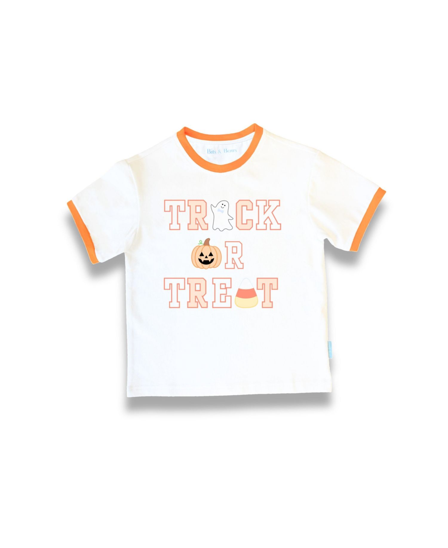 Baby Boys Trick-or-Treat Halloween Bow Tie T-Shirt