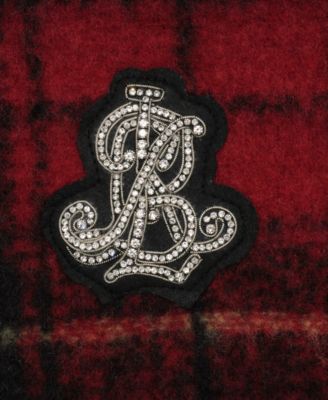 Brushed Lofty Crystal Patch Scarf