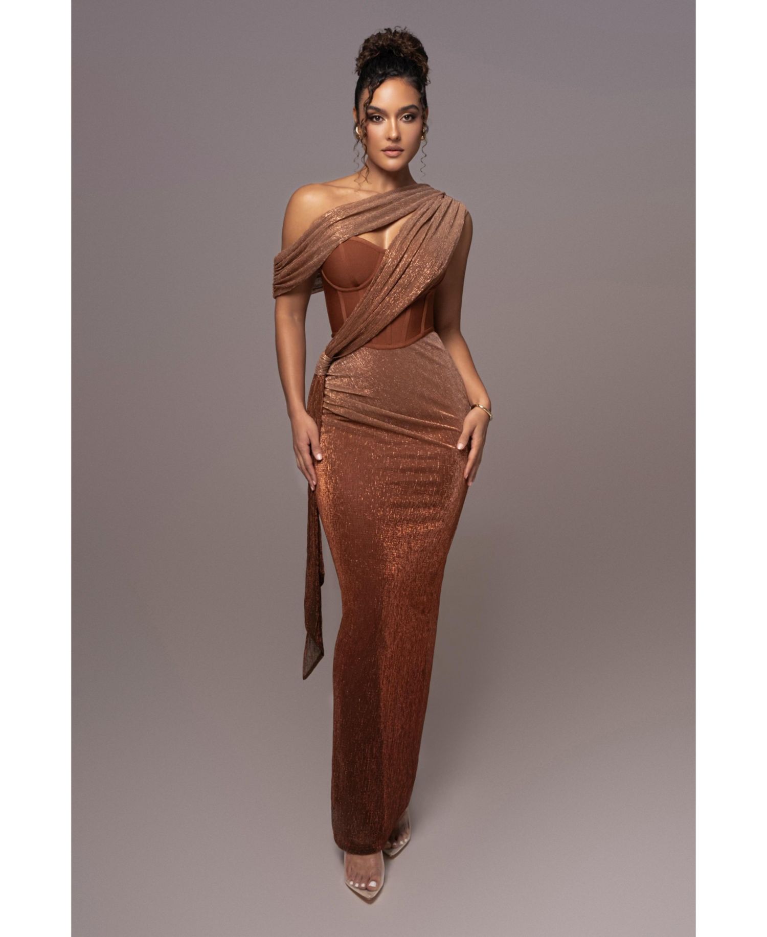 Women's Celestina Draped Maxi Dress
