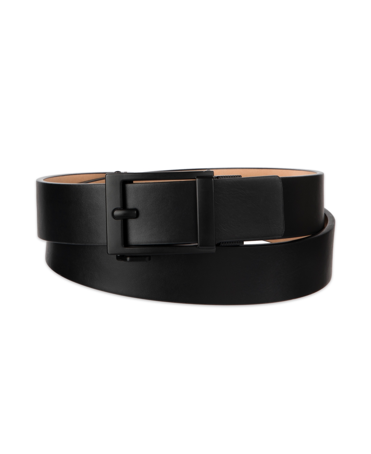 Alfani Men's Track Lock Harness Belt, Macy's Exclusive In Black