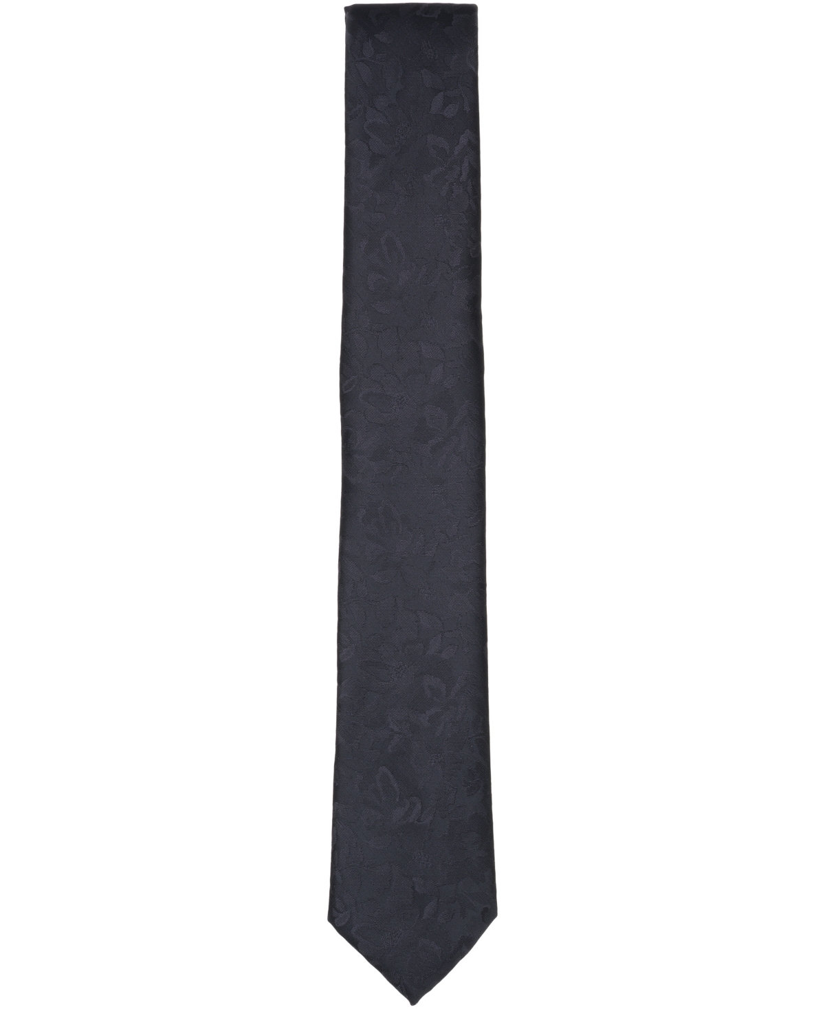 Bar Iii Men's Lavon Floral Solid Tie, Macy's Exclusive In Black