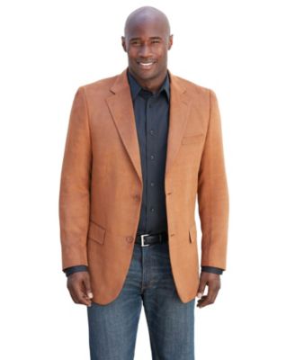 Big & Tall Microsuede Blazer