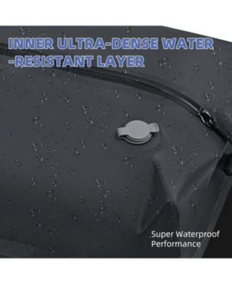 Reusable Vacuum Compression Bags with Pump (20") - Space-Saving Waterproof Travel Storage for Luggage