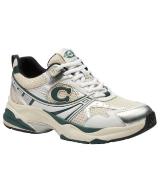 Running Leather Athletic Sneakers