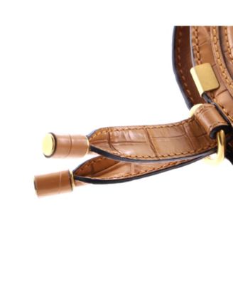 Mini Marcie Crossbody Bag Embossed Leather