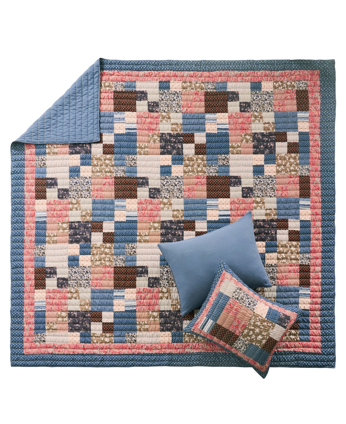 Greenland Home Fashions Shiloh Patchwork 2-pc. Quilt Set, Twin/twin Xl In Multi