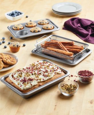 Advanced Bakeware 4-Pc. Nonstick Toaster Oven Pan Set