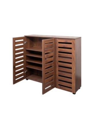 5-Tier Shoe Cabinet with Adjustable Shelves