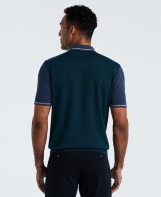 Men's Short Sleeve Sweater Polo