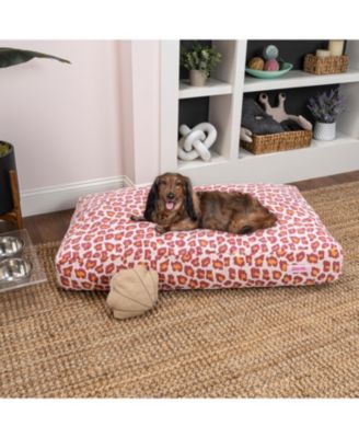 MabelDesigner Modern Ultra Soft Reversible Plush Rectangular Pet Bed with Washable Cover