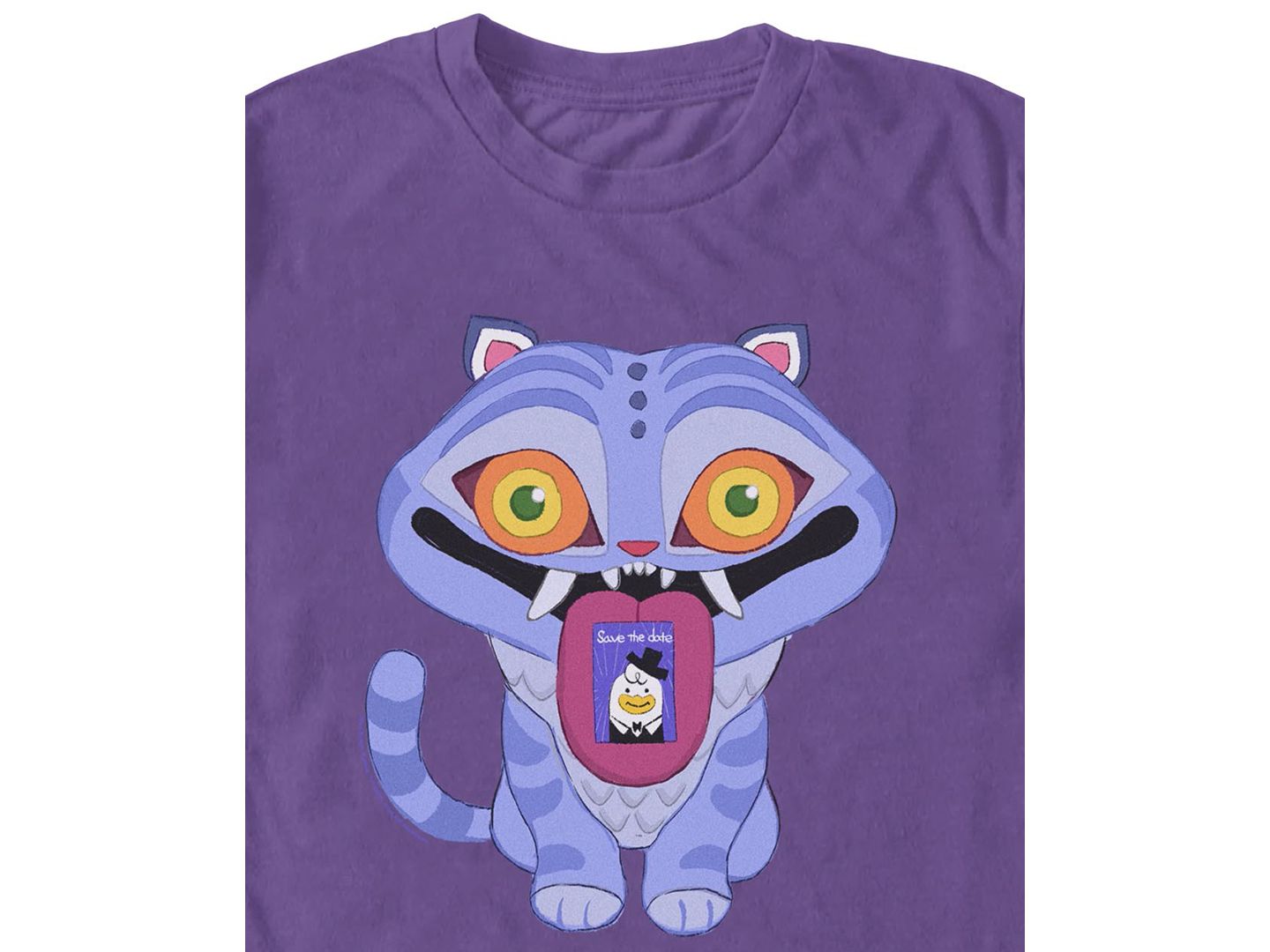 Мужская футболка Fifth Sun K-Pop Demon Hunters Pull-Over Crewneck, цвет: Фиолетовый — фото 2