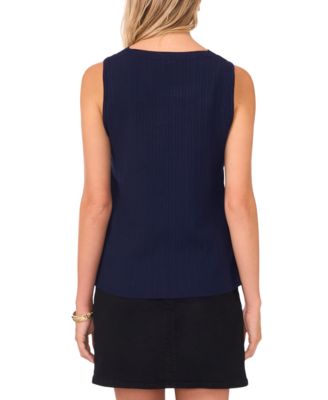 Women's Sleeveless Crewneck Tank Top