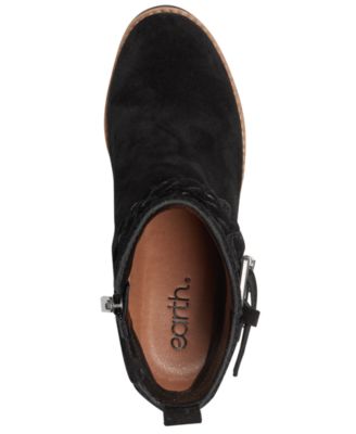 Women's Chace Buckle Strap Wedge Booties