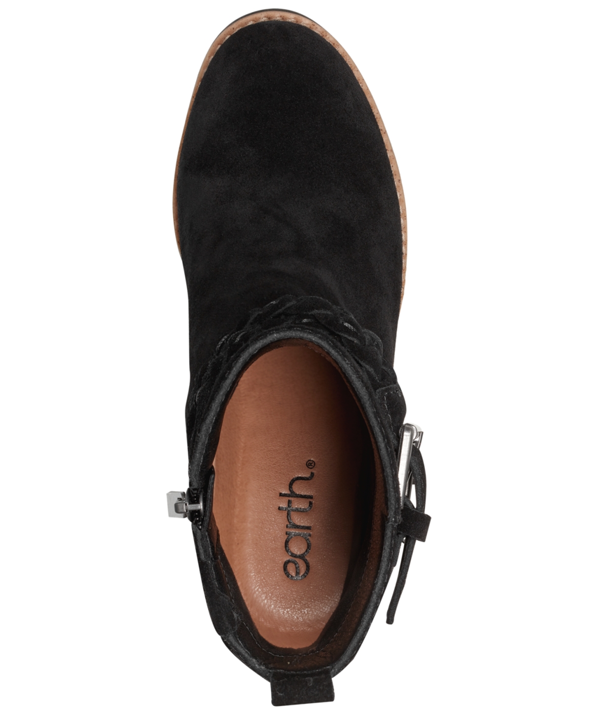 Earth ® Chace Wedge Bootie In Black