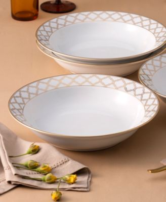Eternal Palace 4-Pc. Dinner Bowl Set, Service For 4