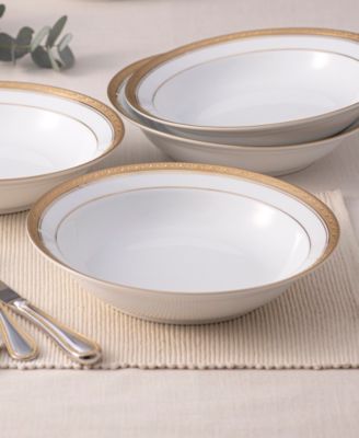 Crestwood Gold 4-Pc. Dinner Bowl Set, Service For 4