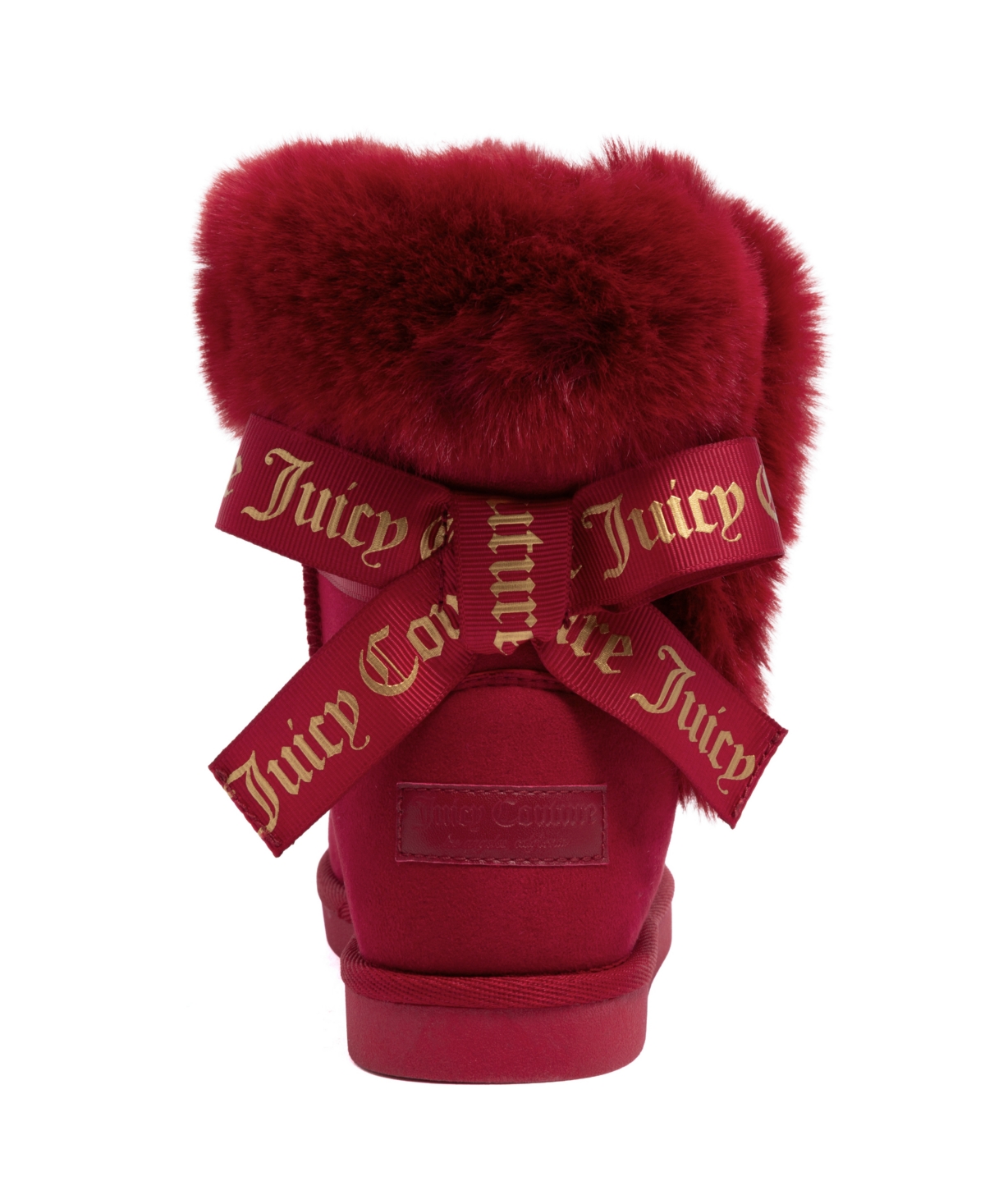Juicy Couture Girls 1-13 King Cold Weather Slip-on Boots In Burgundy