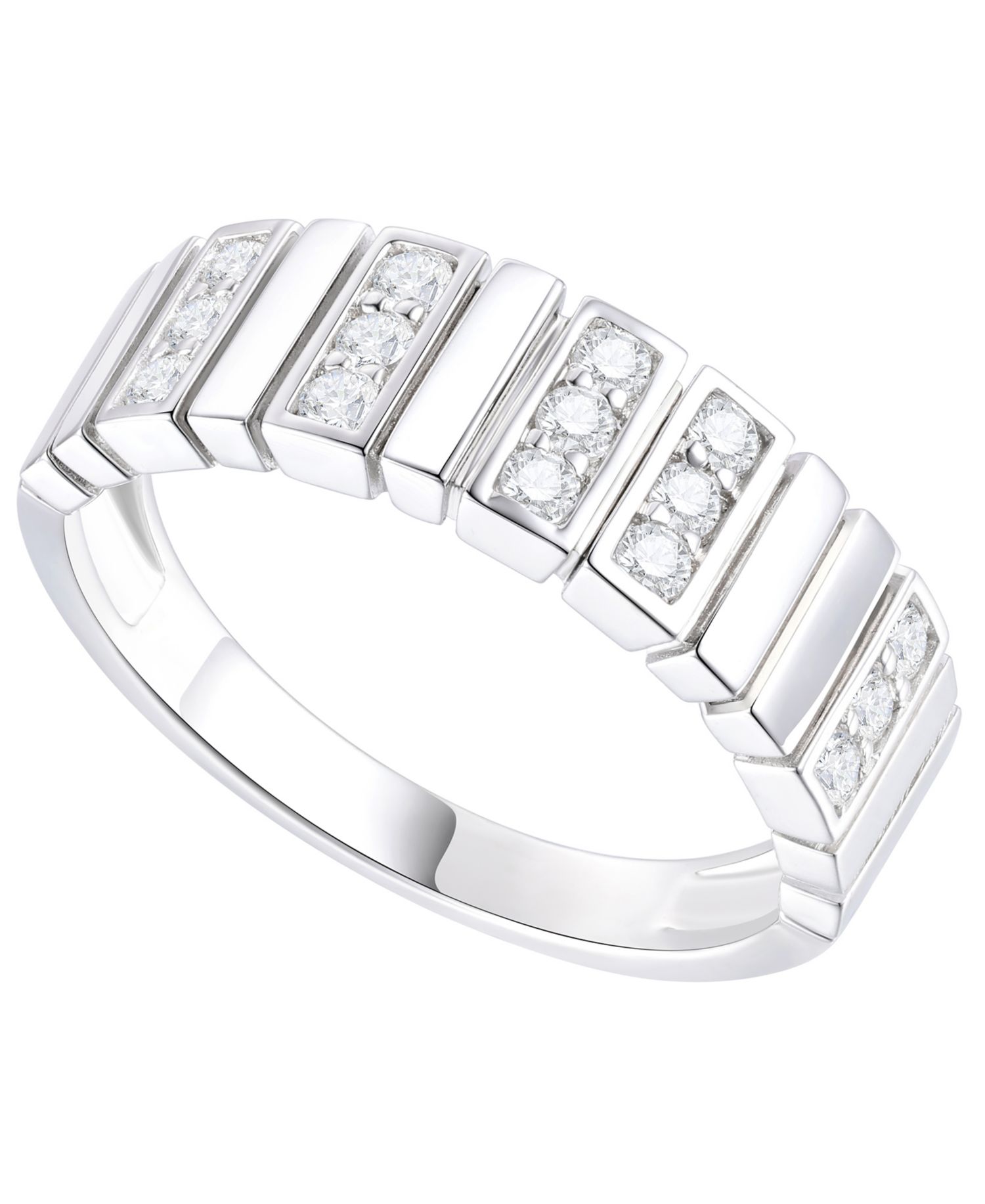 Diamond Ring (1/3 ct. t.w.) in Sterling Silver