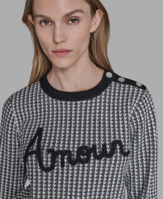 Women's Amour Script Crewneck Sweater