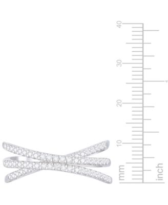 Diamond Ring (1/2 ct. t.w.) in Sterling Silver