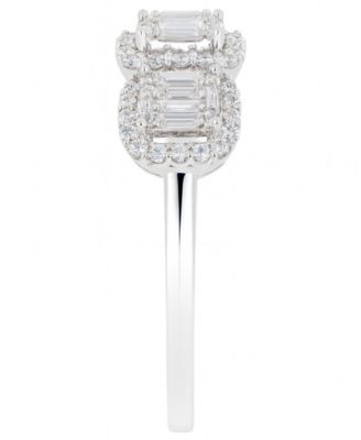 Diamond Ring (1 ct. t.w.) in 14K White Gold