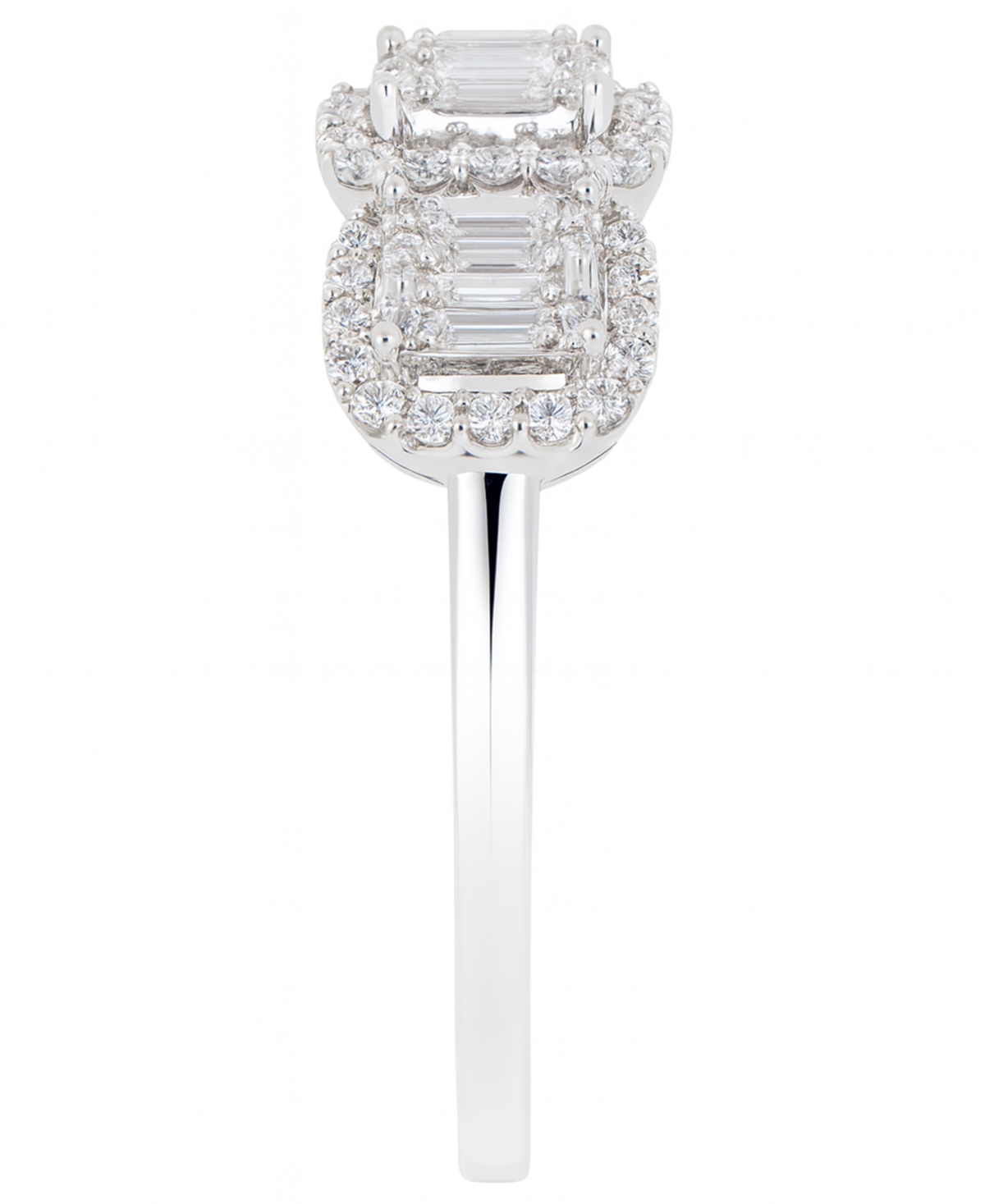 Macy's Diamond Ring (1 Ct. T.w.) In 14k White Gold In Gold
