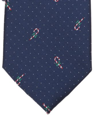 Men's Holiday Candy Cane Tie, Macy's Exclusive