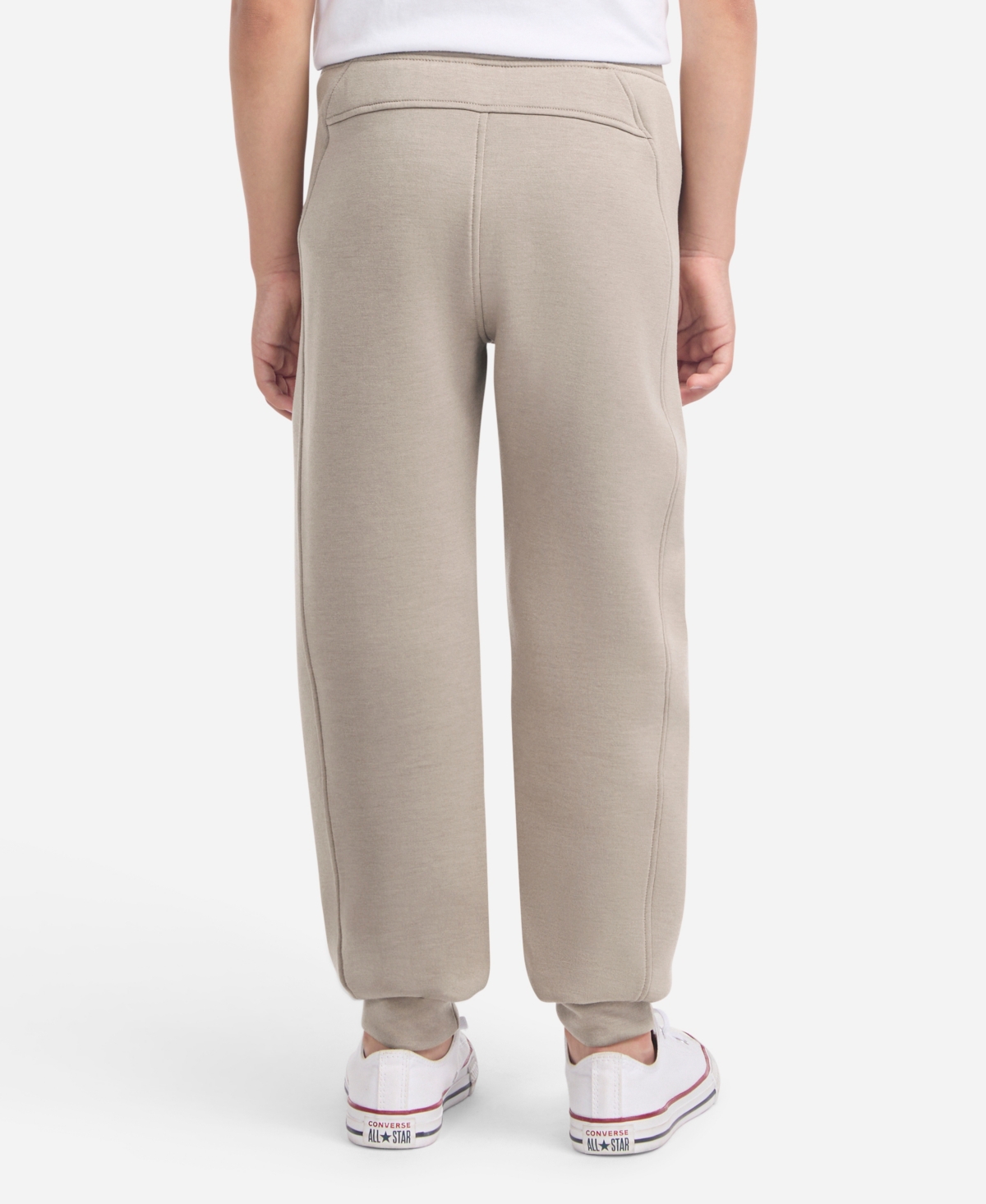 Abercrombie Boys 5-18 Elastic Waist Slim Joggers In Brown