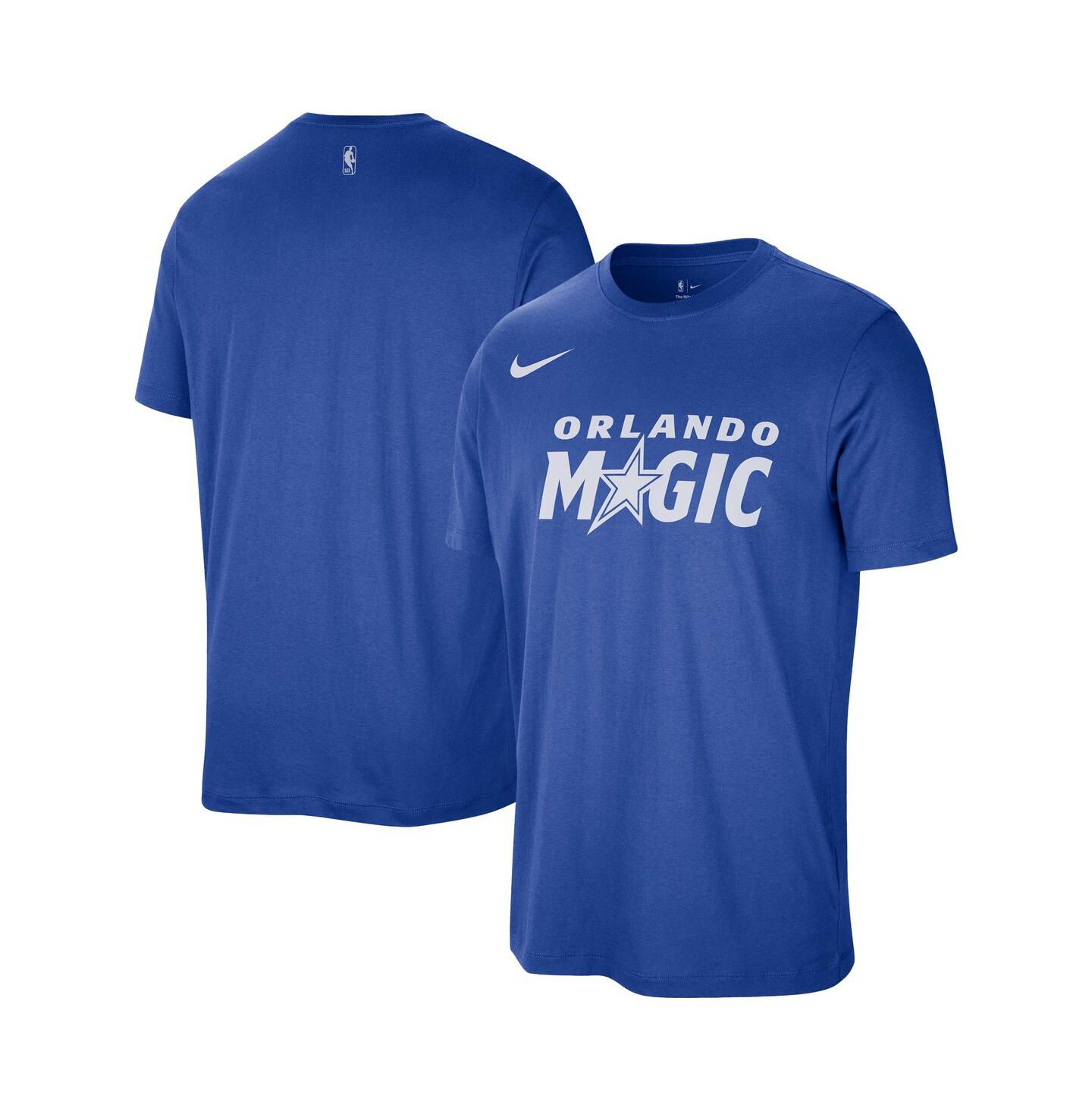 Футболка Nike Blue Orlando Magic Team Wordmark Essential — фото 1