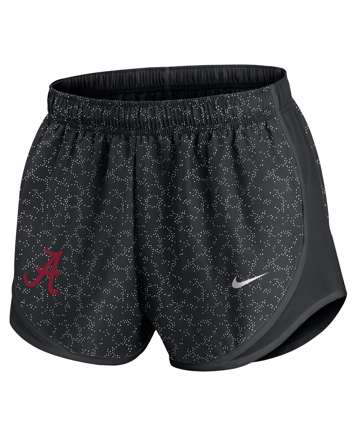Nike Alabama Pattern Tempo  Women's College Dri-fit Shorts In Black
