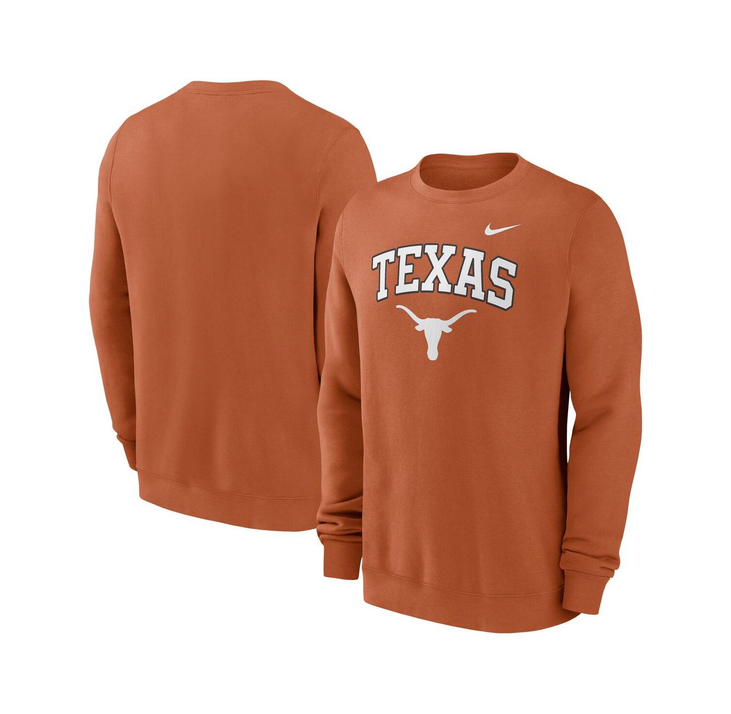 Men's Texas Orange Texas Longhorns Arch Pullover Sweatshirt