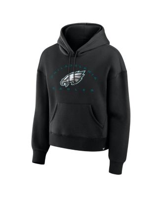 Women's Black Philadelphia Eagles Eligible Receiver Legacy Pullover Hoodie
