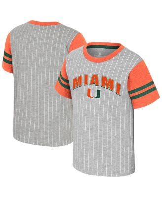 Colosseum - ToddlerHeather Gray Miami Hurricanes Airball T-Shirt