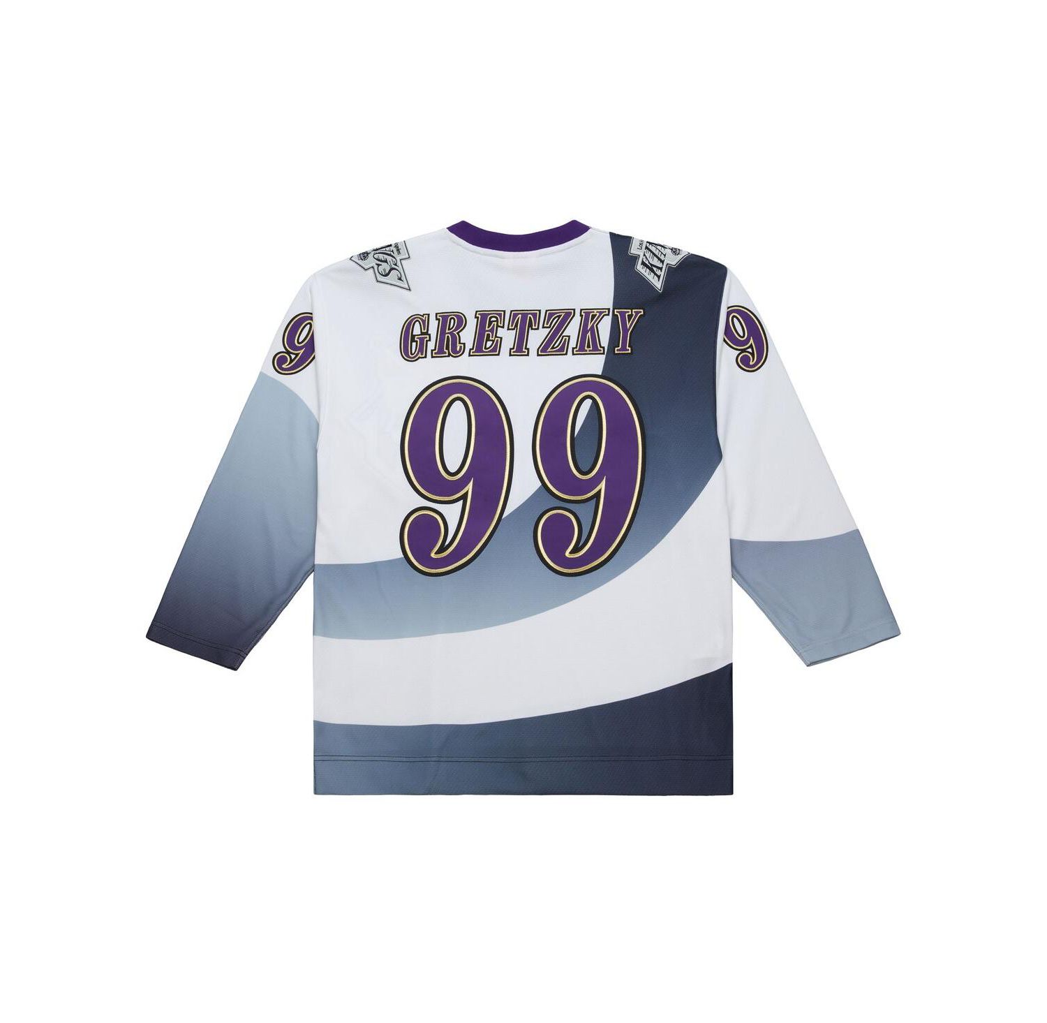 Men's Wayne Gretzky White Los Angeles Kings 1995-96 Power Play Jersey