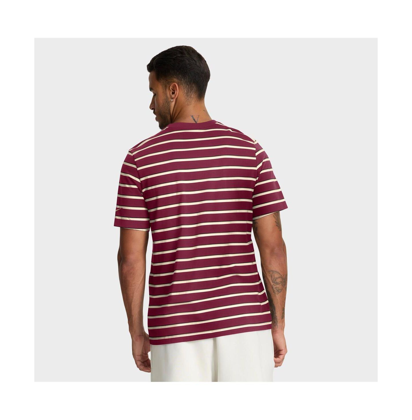 Мужская футболка Nike Garnet Florida State Seminoles Athletic Prep Legacy Summit Stripe — фото 2