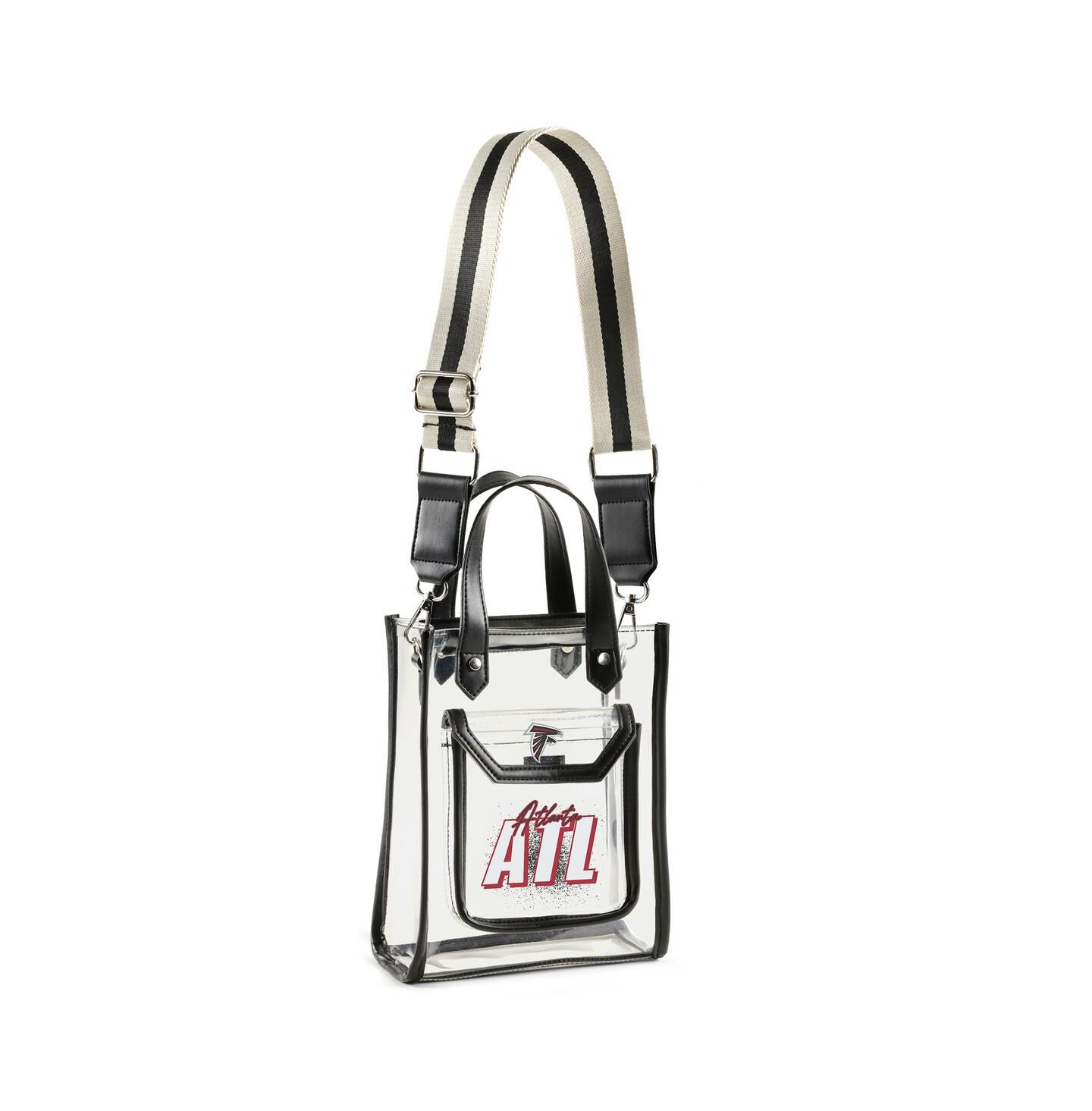 Женская сумка WEAR by Erin Andrews Minnesota Vikings Clear Stadium Crossbody Purse with Coin Pouch — фото 3