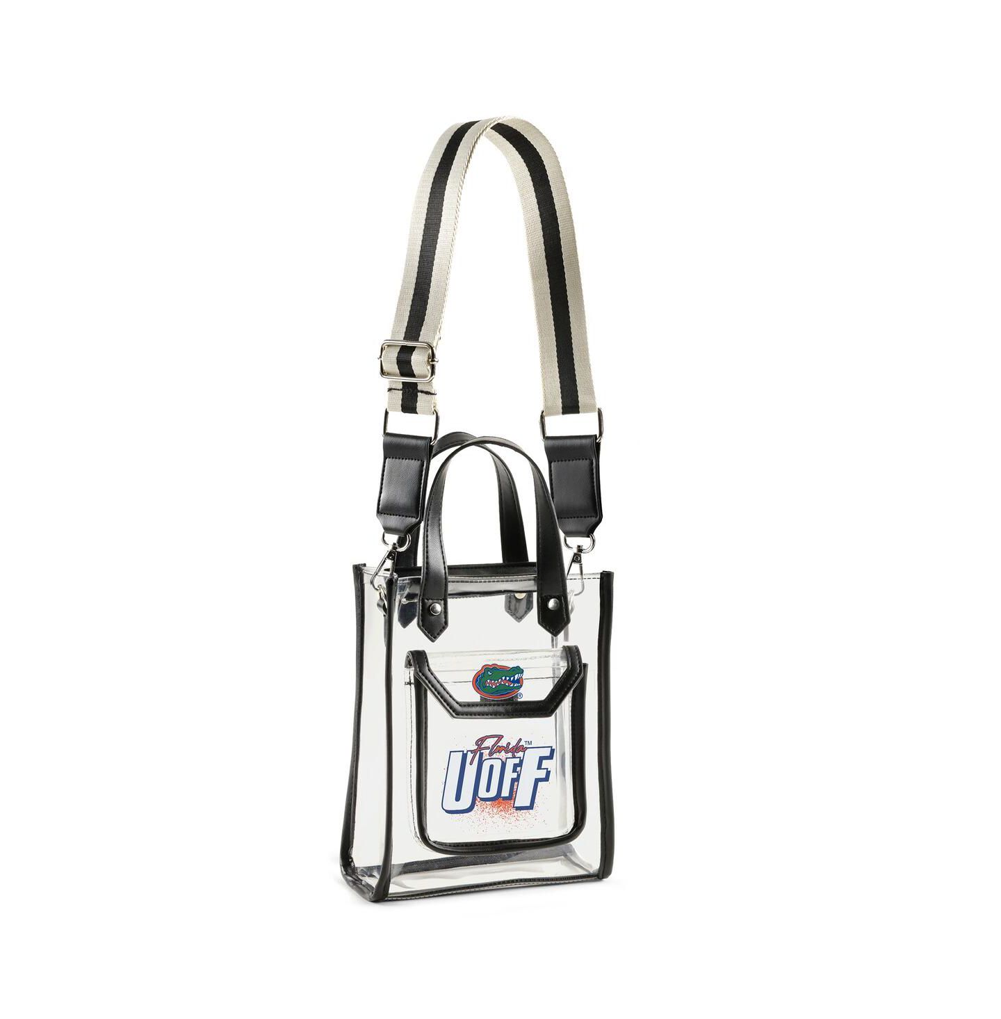 Женская сумка WEAR by Erin Andrews Florida Gators Clear Stadium Crossbody Purse with Coin Pouch — фото 2
