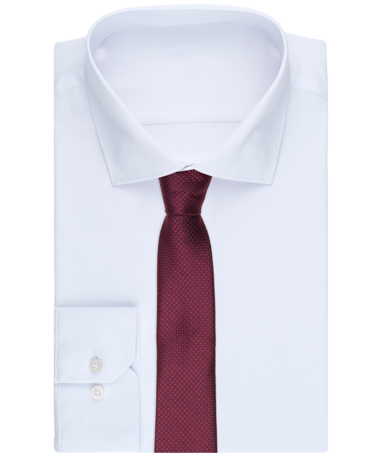 Alfani Men's Cosmos Solid-Pattern Tie, Macy's Exclusive