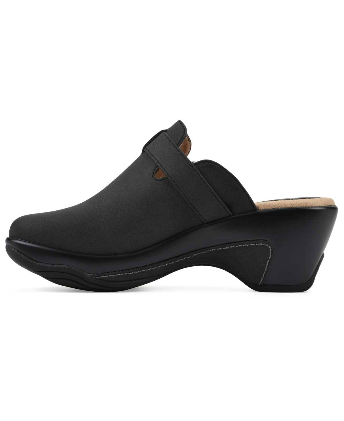 White Mountain Women's Viewed Slip-on Clogs In Black