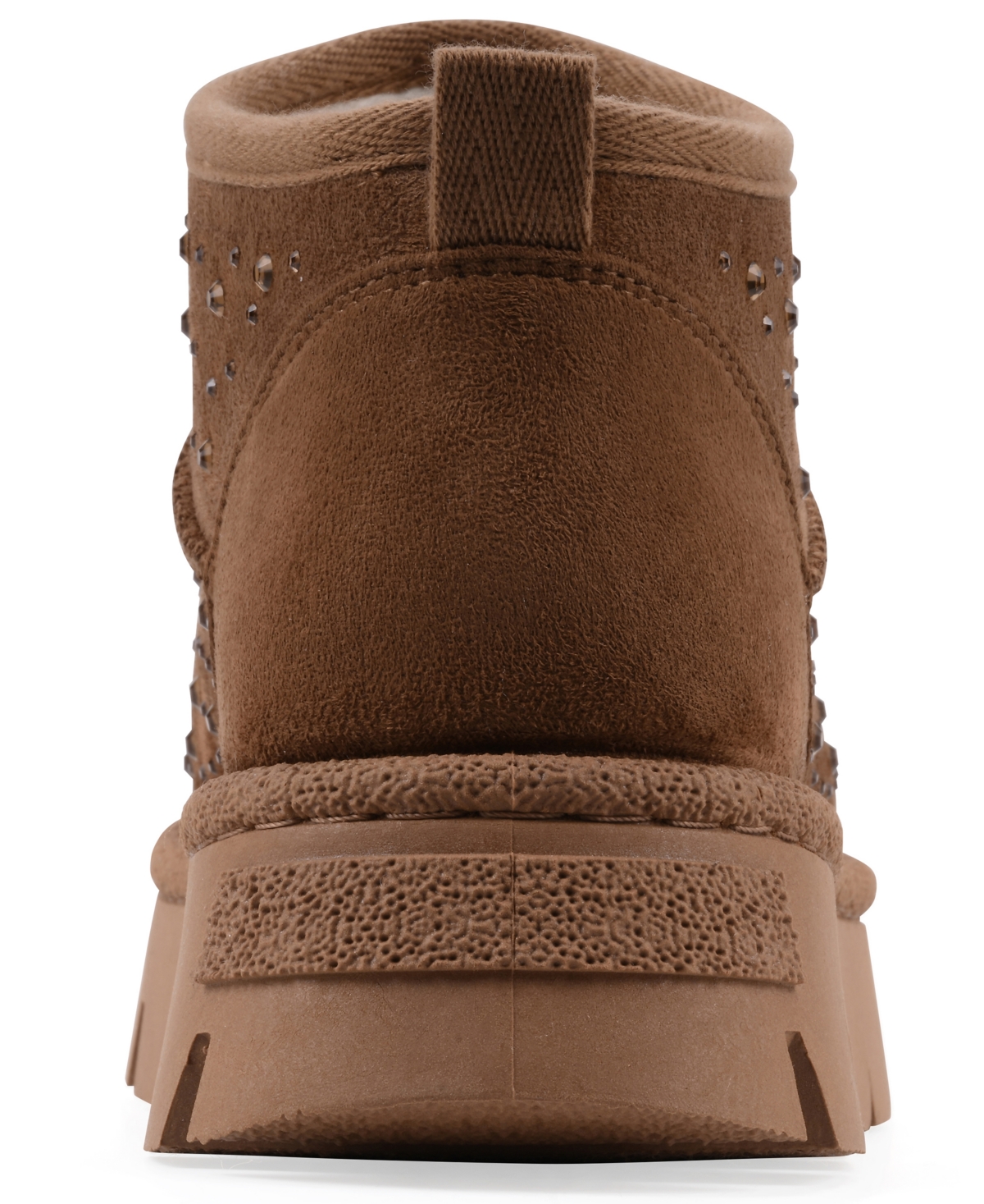 White Mountain Women's Tomas Faux Fur Bootie In Brown