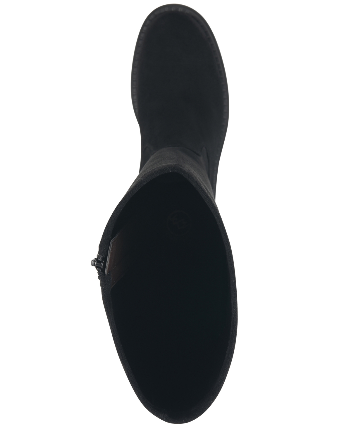 White Mountain Women's Marcella Tall Shaft Block Heel Boots In Black