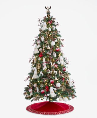 Nordic Wonderland Red Berry Pick Ornament, Macy's Exclusive