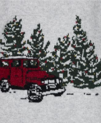 Boys Truck Crew Sweater